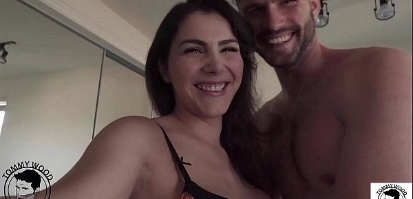  Passionate date ass eating with all natural big booty milf Valentina Nappi
